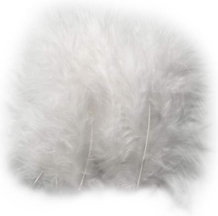 Dons, afm 5-12 cm, wit, 15 stuk/ 1 doos