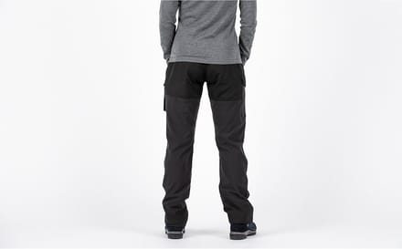 Fjallraven Nikka Curved W Dames Wandelbroek Dark Navy 36