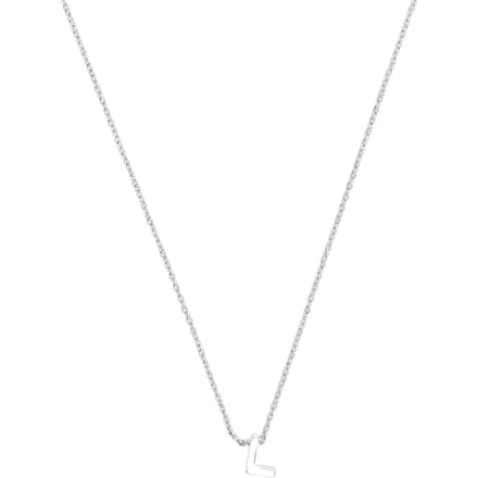 Luxenter Ketting met zilveren afwerking - Alphabet