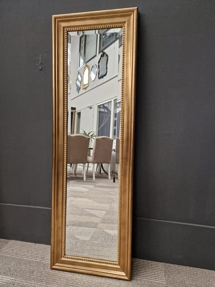 Spiegel Nino Antiekgoud Buitenmaat 45x136cm