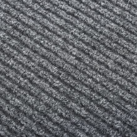 vidaXL - Droogloopmat - 100x150 - cm - grijs