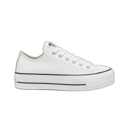 Converse Chuck Taylor All Star Lift Ox Lage sneakers - Leren Sneaker - Dames - Wit