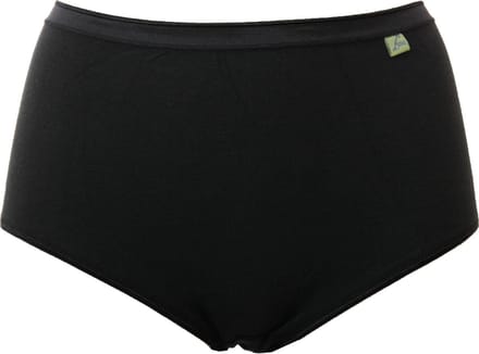 Onderbroek dames katoen - tailleslip - Dames ondergoed betaalbaar - Zwart / M
