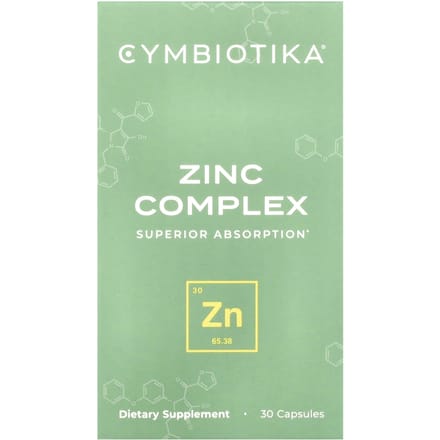 Cymbiotika, Zinkcomplex, 30 capsules