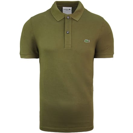 Lacoste Slim Fit Heren Khaki Poloshirt