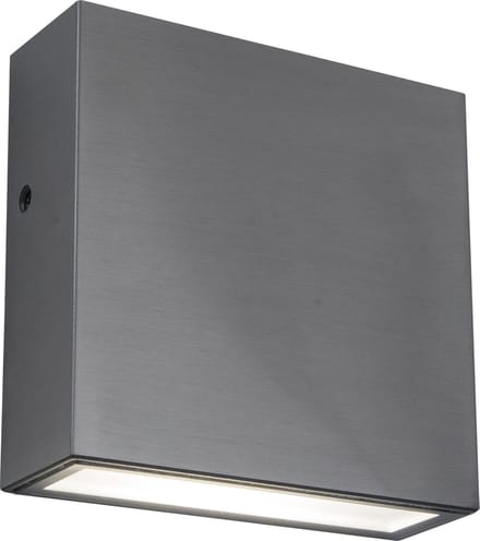 LUTEC Gemini XF Wandlamp voor buiten - LED - 4000K - Grijs