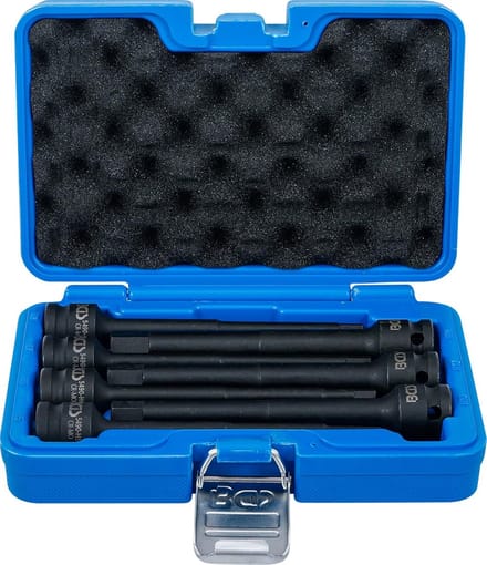 Extra Lange Inbus Doppenset Slagsleutelbits - 1/2" Aandrijving - 7 Delig