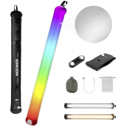 Neewer NEEWER RGB handheld tube LED-lamp