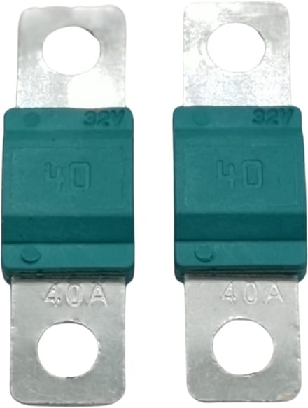 MIDI zekering 40A schroefzekering geschikt voor de MIDI zekeringhouder 12v, 24v en 32v (2 stk)