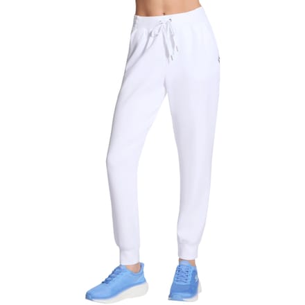 Skechers Skechluxe Elevate Jogger Pant, Vrouwen, Wit, Broek, maat: S