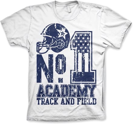 Hybris No. 1 Academy- Track -and-Field-T-shirt, witite