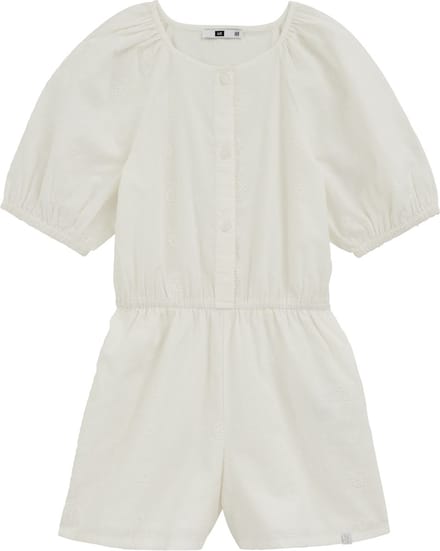 WE Fashion Meisjes playsuit met embroideries