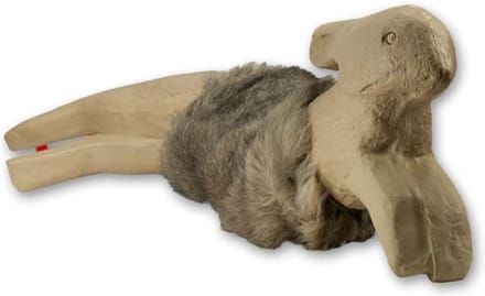 Konijnendummy met vacht 1100 gram