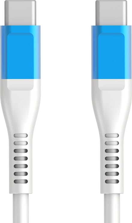 GB USB-C oplaadkabel Quartz Blue edition 2m - Geschikt voor Samsung - Oneplus - Google Pixel - iPhone 15 - Apple - 60W snellader