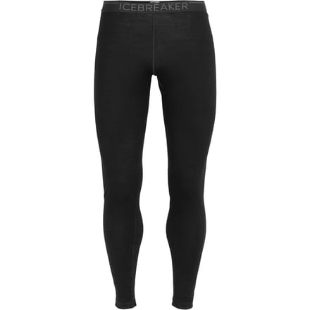 Icebreaker BF 260 Tech Leggings - Heren - Thermobroek - Zwart