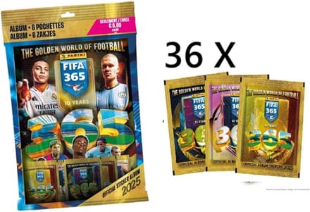 Panini FIFA 365 2025 Sticker Collection - Promo Pack 2