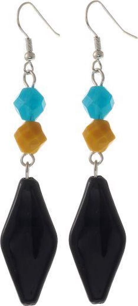Behave - Oorbellen dames kleurrijk design - artistiek boho statement