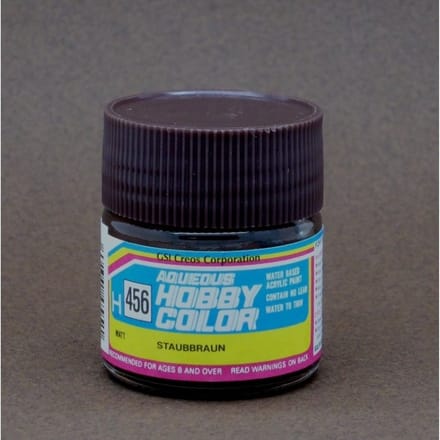 Gunze H-456 - Dust Brown - Mr. Hobby Aqueous Modelbouwverf 10ml