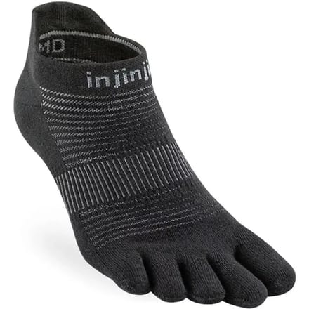 Injinji Run Original Weight Mini-Crew - Zwart - 44-47