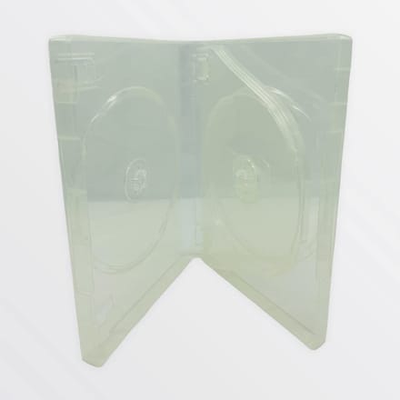 Dailygoody - CD/DVD Multicase - Set van 5 - 4-Way Multicase - 27mm - Ruimtebesparend - Geschikt voor DVD's en CD's - Zwart