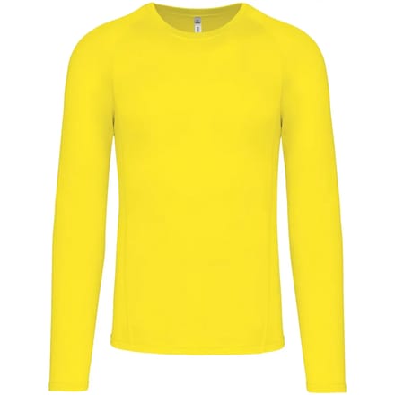 PROACT® Thermo-t-shirt Lange Mouwen PA005 - Flashy Yellow - M