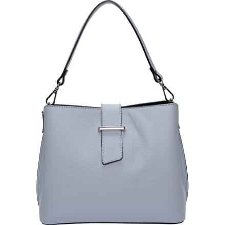 Isabella Rhea Turquoise Rundleer Tas