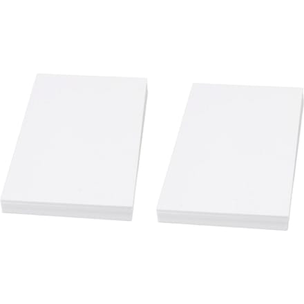100 Pièces Cartes Vierges 4x6 Blanches Vierges 4x6in Papier Premium Large Application Cartes Postales Vierges pour l'Art white