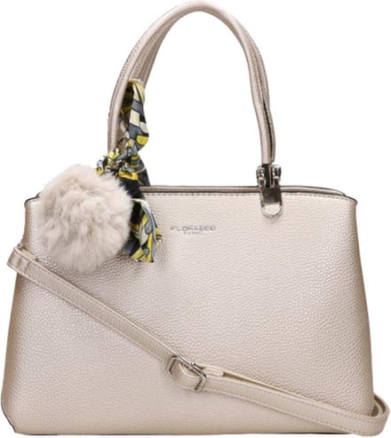 Flora & Co lola Medium Handtas Dames - Imitatieleer - Goudanje