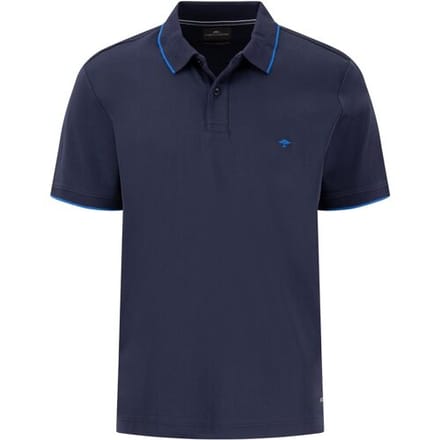 Fynch-Hatton Polo Interlock Subtle Tipping Contrast Navy / male