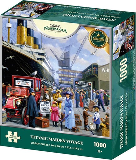 Titanic Maiden Voyage Puzzel 1000 Stukjes
