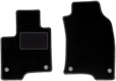 Voormatten zwart voor: Fiat Panda III hatchback (2012-)