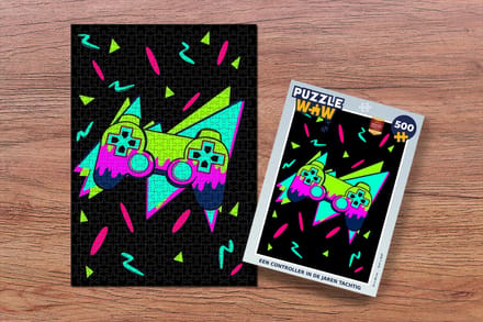 Puzzel Gamen - Controller - Zwart - Legpuzzel - Puzzel 500 stukjes