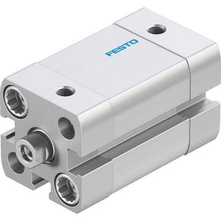 Festo Compacte Cilinder 16mm Boring 15mm Slag ISO 21287 Dubbelwerkend - 536228 - P2BJN