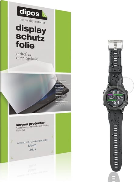dipos – 6x Matte Beschermfolie geschikt voor Mares Sirius | Krasbestendige & antireflecterende Screenprotector Ultra-Thin