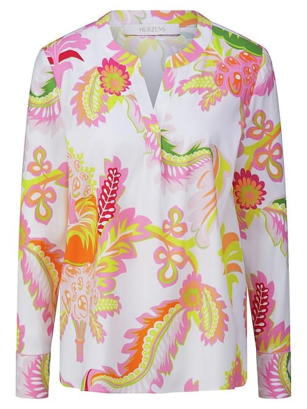 Blouse Van HERZENS wit