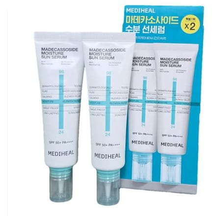MEDIHEAL Madecassoside Vocht Zonne Serum Spoor Herstel Set 50g ×2 white