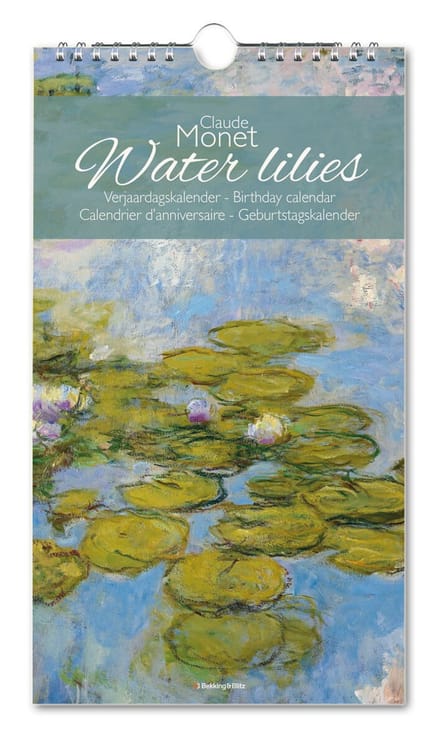 Water Lelies Verjaardagskalender Claude Monet