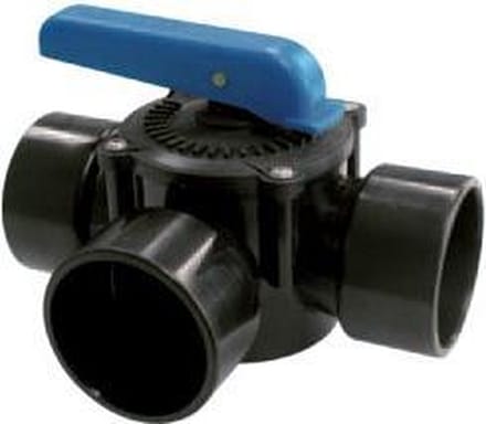 Blue Lagoon 3-weg kraan 63mm