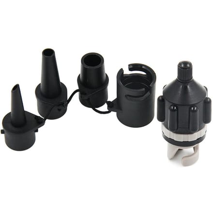 Paddleboard Opblaasadapter Multifunctionele Opblaasmondstukadapter Auto-opblazer Converter zwart
