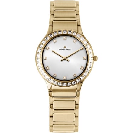 Jacques Lemans - 1-2208H - Polshorloge - Dames - Kwarts - Milano