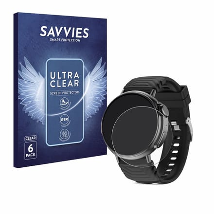 Savvies - Screenprotector voor AMZSA GT88 - Folie Beschermfolie transparant 6 Stuks