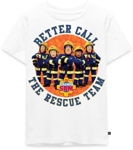 Brandweerman Sam™ Beter Bel De Reddingsbrigade Premium T Shirt Kinderen
