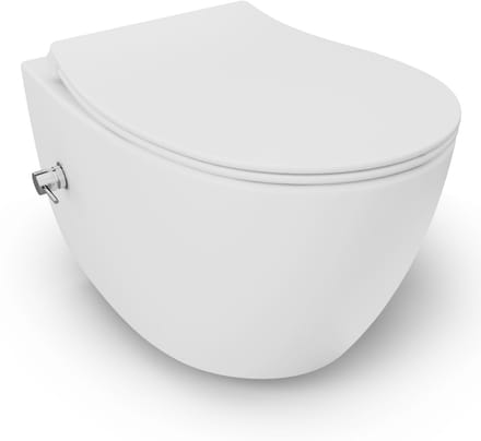 Isvea Sentimenti Hangtoilet met Bidet - Wit