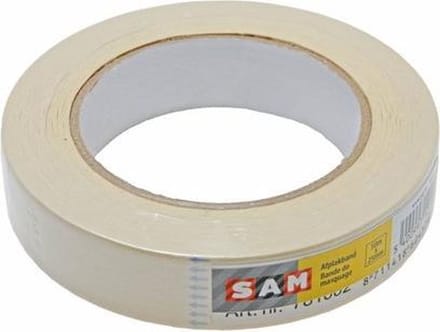 SAM afplaktape - 50 meter x 25 mm.