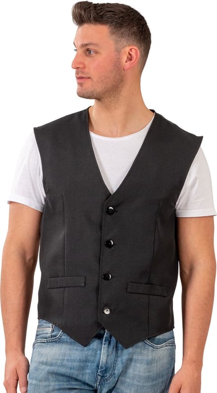 Zwart vest