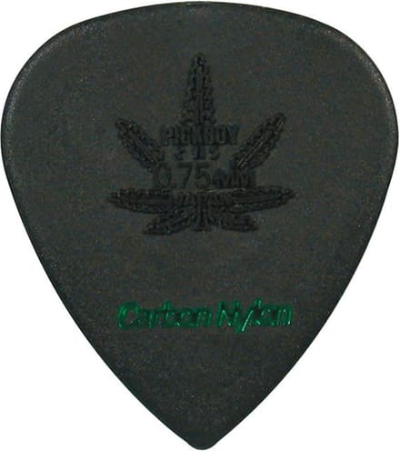Pickboy - Modulous - Plectrum - Carbon Graphite - 0.75 mm - 12-pack