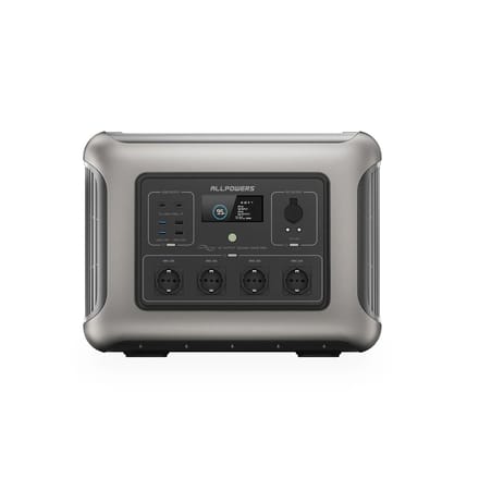 ALLPOWERS R2500-V2 Draagbaar Powerstation 2500W 1920Wh LiFeP04 Accu - R2500-V2