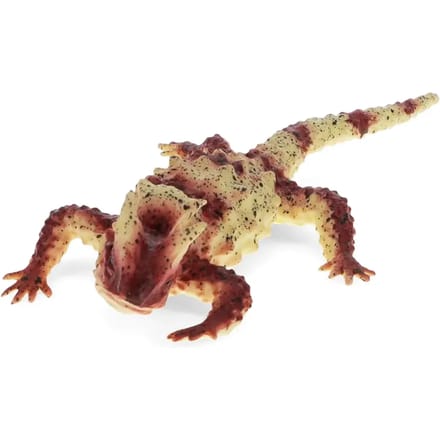 Realistische hoorngekko figuurtje Rex London