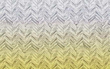 Fotobehang - Herringbone Yellow 400x250cm - Vliesbehang