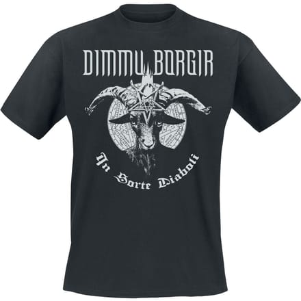 Dimmu Borgir T-shirt - In sorte diaboli - S tot XL - voor Mannen - zwart
